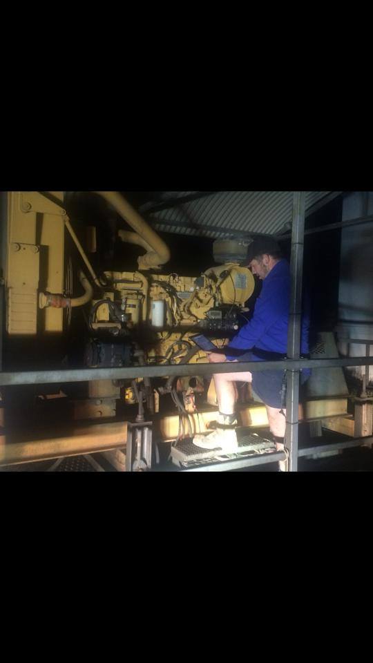 Caterpillar C10 330hp stationary engine tuning